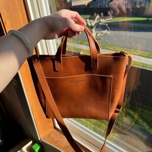Portland Leather Brown Leather Tote Bag